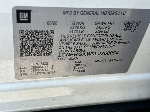 2020 Chevrolet Traverse LT Cloth