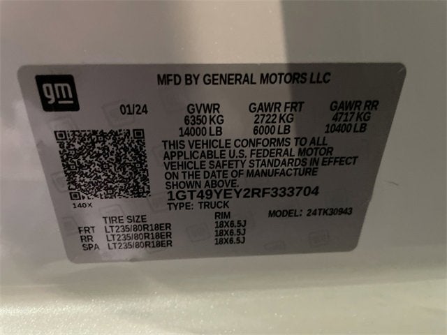 2024 GMC Sierra 3500 HD Denali Ultimate DRW