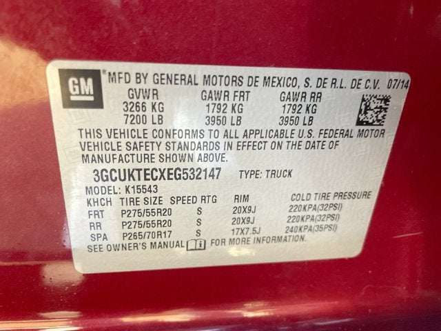 2014 Chevrolet Silverado 1500 High Country