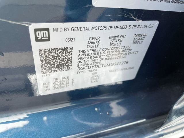 2021 Chevrolet Silverado 1500 LT