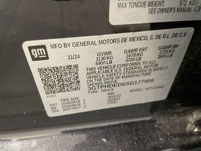 2025 GMC Sierra 1500 SLT