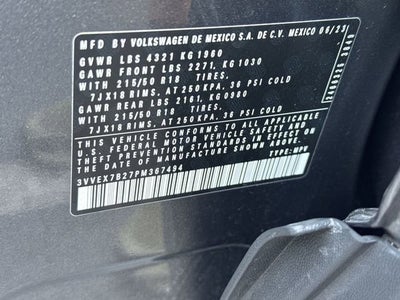 2023 Volkswagen Taos 1.5T SE