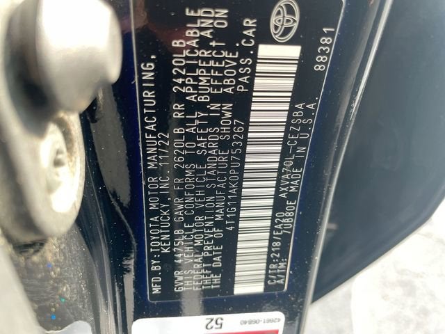 2023 Toyota Camry SE