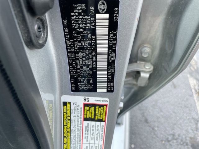 2021 Toyota Camry XSE AWD