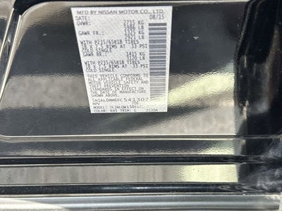 2015 INFINITI QX60 Base