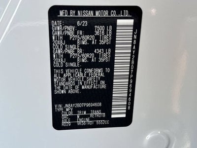 2023 Nissan Armada SL 4WD