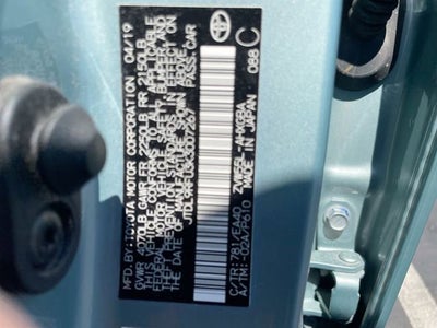 2019 Toyota Prius XLE