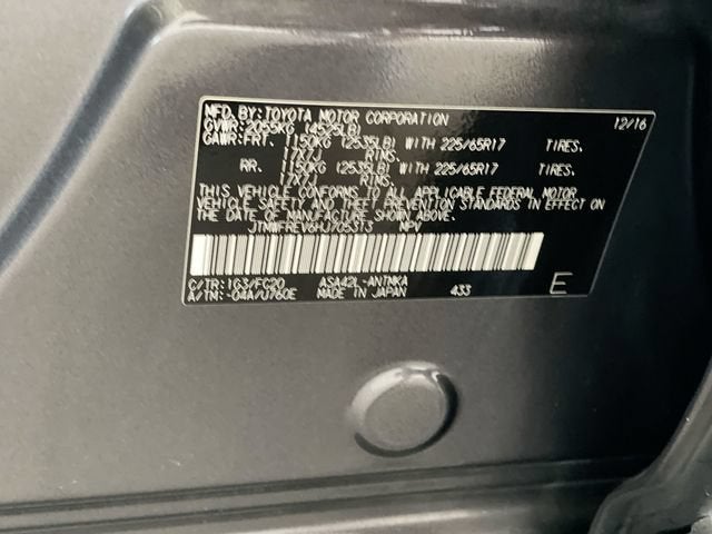 2017 Toyota RAV4 XLE
