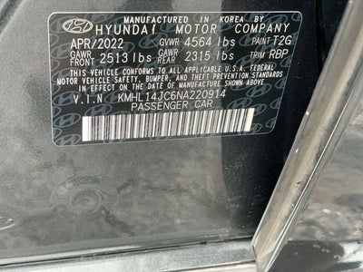 2022 Hyundai Sonata N Line