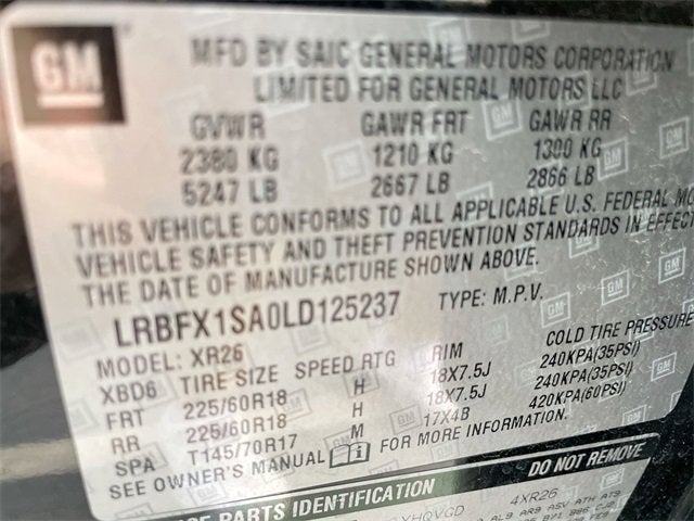 2020 Buick Envision Preferred Group