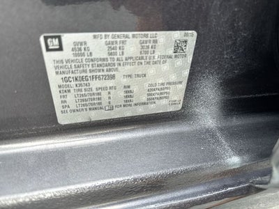 2015 Chevrolet Silverado 3500HD LTZ