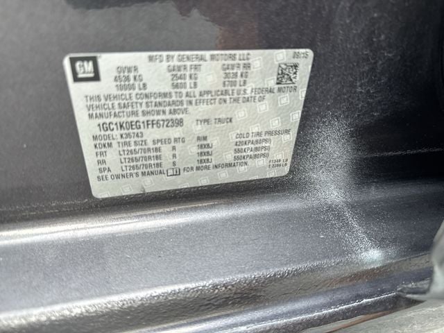 2015 Chevrolet Silverado 3500HD LTZ