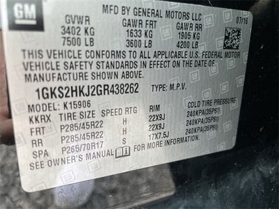 2016 GMC Yukon XL Denali