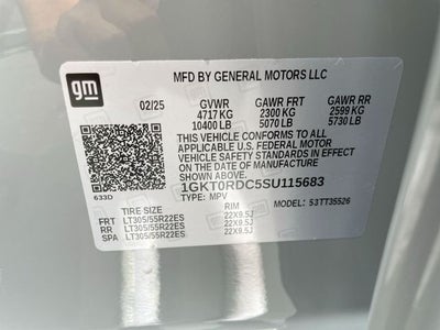 2025 GMC Hummer EV SUV 3X