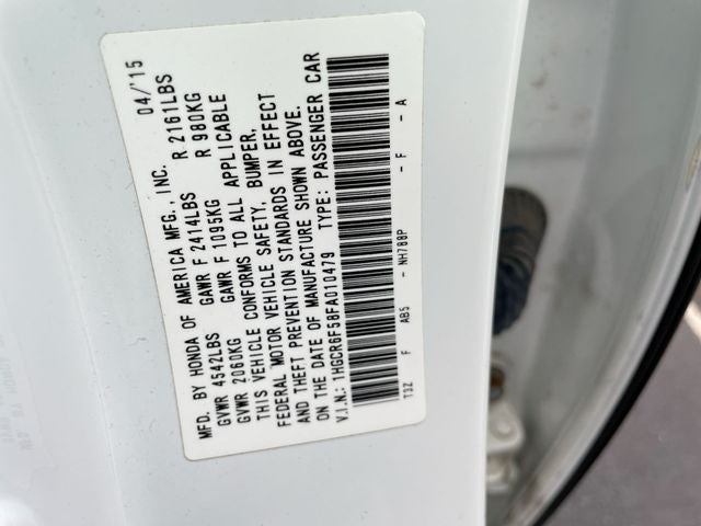 2015 Honda Accord Hybrid EX-L