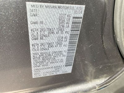 2024 Nissan Frontier PRO-4X