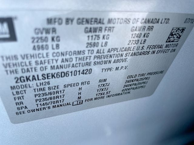 2013 GMC Terrain SLE-2