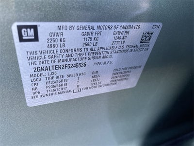 2015 GMC Terrain SLT-2