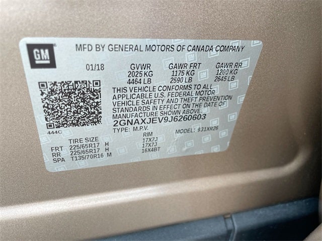 2018 Chevrolet Equinox LT