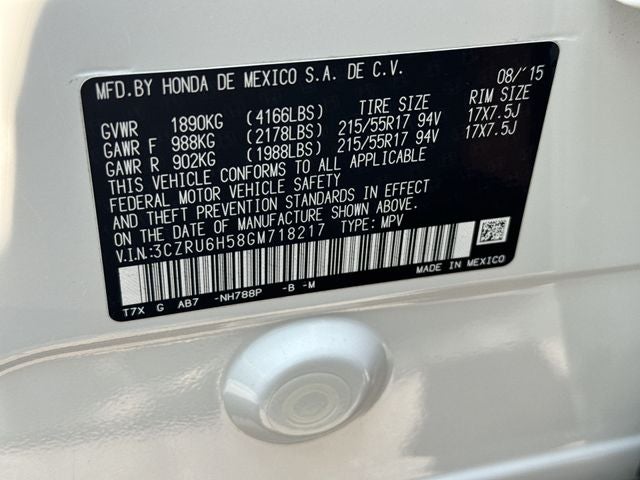 2016 Honda HR-V EX