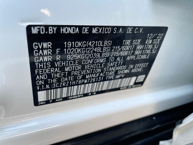 2023 Honda HR-V EX-L