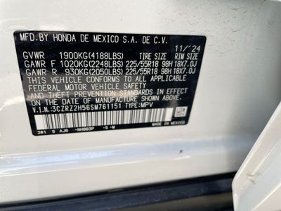 2025 Honda HR-V Sport