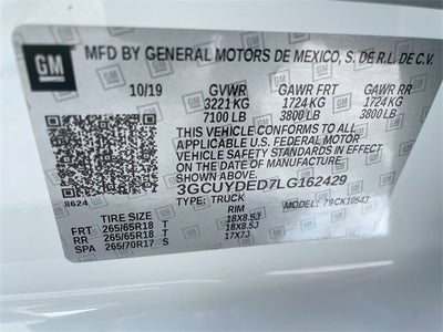 2020 Chevrolet Silverado 1500 LT