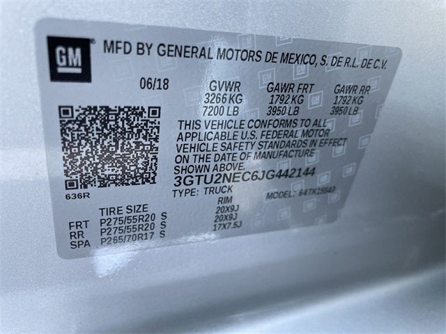 2018 GMC Sierra 1500 SLT