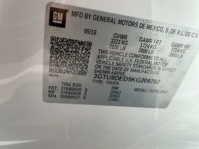 2019 GMC Sierra 1500 SLT