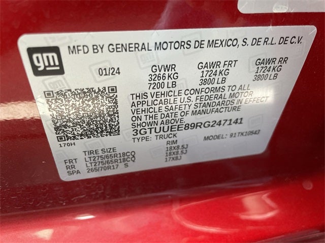 2024 GMC Sierra 1500 AT4