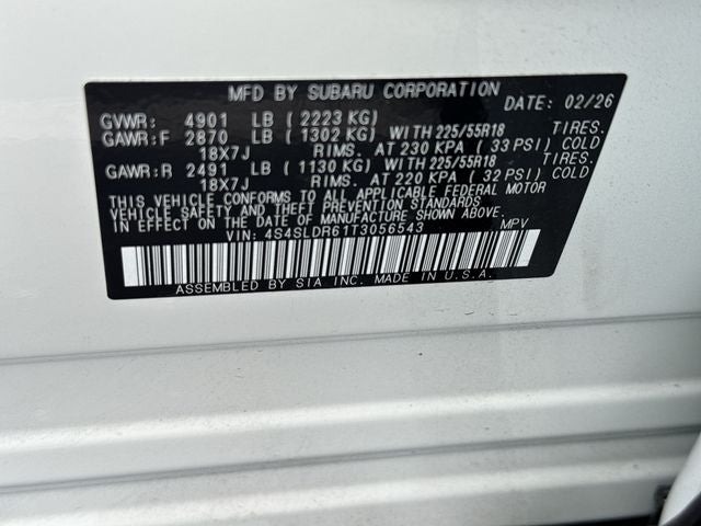 2026 Subaru Forester Limited