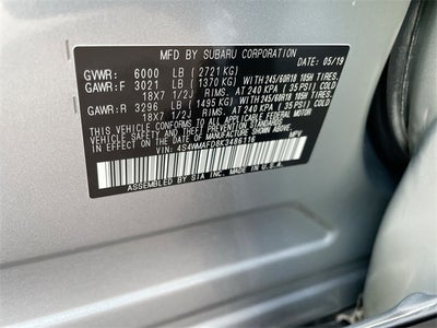 2019 Subaru Ascent Premium