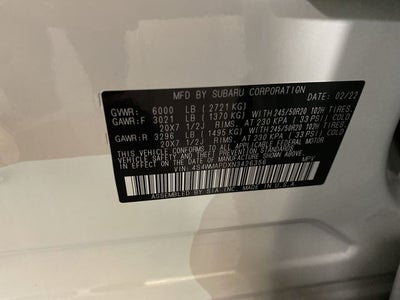 2022 Subaru Ascent Limited