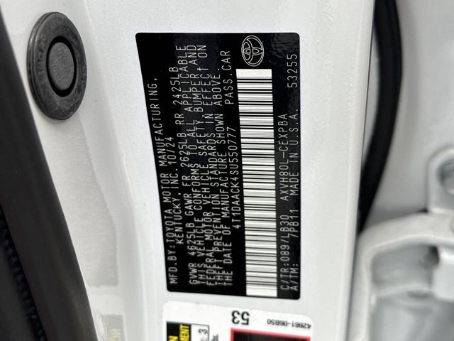 2025 Toyota Camry XSE
