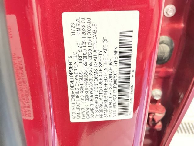 2023 Honda Pilot Touring