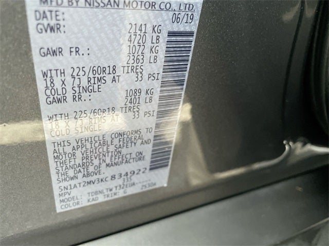 2019 Nissan Rogue SV