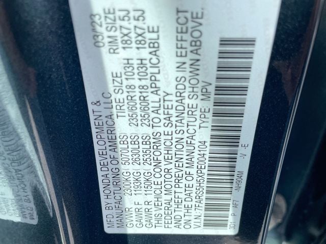 2023 Honda CR-V Hybrid Sport