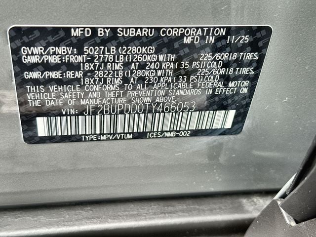 2026 Subaru Outback Limited