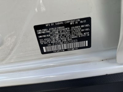 2022 Subaru Crosstrek Limited