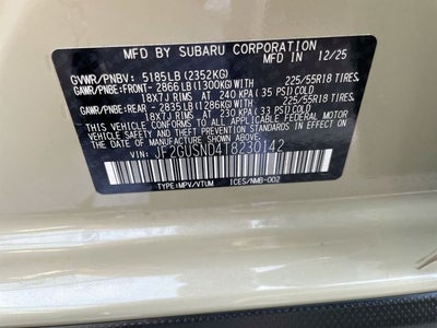 2026 Subaru Crosstrek Hybrid Limited
