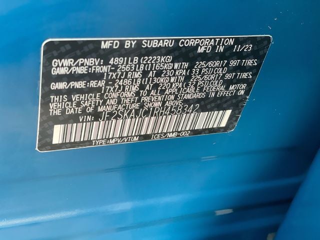 2024 Subaru Forester Wilderness