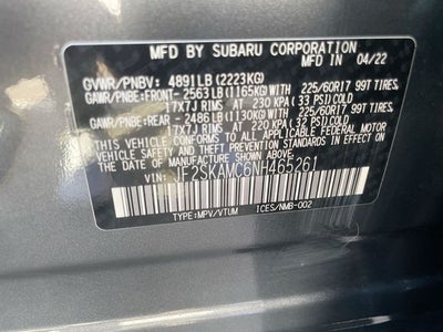 2022 Subaru Forester Wilderness