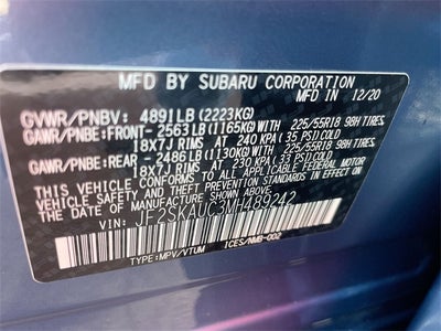 2021 Subaru Forester Limited