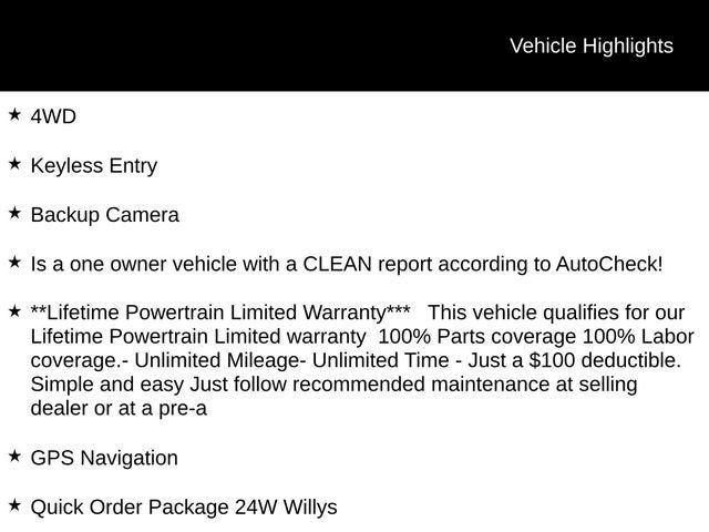 2023 Jeep Gladiator Willys 4x4