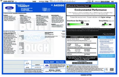 2025 Ford Transit Cargo Van BASE