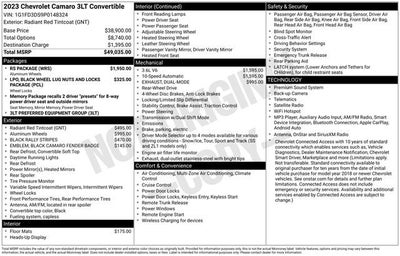 2023 Chevrolet Camaro 3LT
