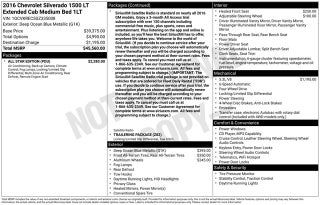 2016 Chevrolet Silverado 1500 LT LT1