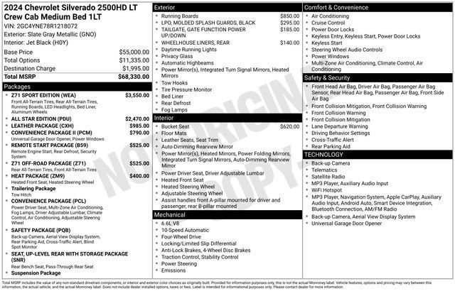 2024 Chevrolet Silverado 2500 HD LT