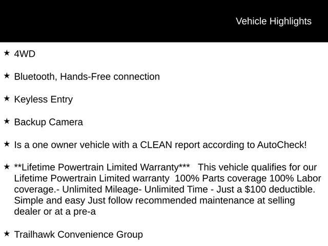 2023 Jeep Compass Trailhawk 4x4