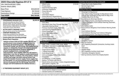2025 Chevrolet Equinox EV LT